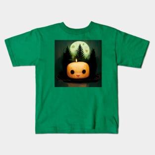 Halloween Pumpkin waiting for you Kids T-Shirt